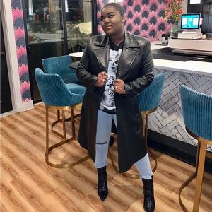 Wilson’s Leather Pelle Studio Leather Coat